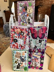 Romantic Junk Journal Supplies. Cards of nostalgia!
