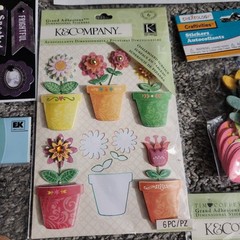 Lot Of Misc Craft Book Stickers Recollections Sticko Jolees Boutique Crafters