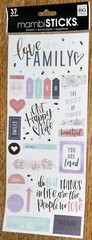 Mambi Sticks Family Love Relatives Memories Brother Sister Mom Dad Together 5×12