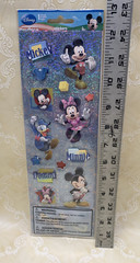 ~MICKEY MOUSE & FRIENDS~ Sandylion Dimensional Stickers; Disneyland Disney World