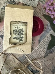 150+ Romantic Botanical Ephemera Bundle Junk Journal Kit Tags Vellum