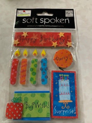 SOFT SPOKEN ME & MY BIG IDEAS 3D STICKERS HAPPY BIRTHDAY ELLEN – BIRTHDAY