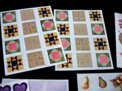 Colored Design, Washington DC 4Block Stickers plus