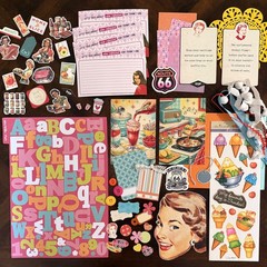60+ Pc. Lot Junk Journal Ephemera Embellishments Recipes Baking Retro 1950’s