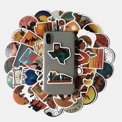 50pcs DESERT Stickers, Western Stickers, Country Stickers, Waterproof, 056