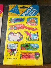 Vintage 1989 and 1990 Post-It Removable Stickers 3M Lot of 2 Packages NEW Sealed