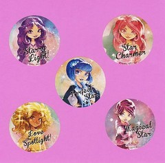 10 Star Darlings Glitter – Large Stickers – Sage, Libby, Vega, Leona, Scarlet
