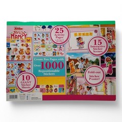 DJ Fancy Nancy Giant Sticker Activity Pad with Foam Sticker [DAMAGED COVER]