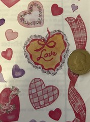 BE MINE Stickers(36pc)Frances Meyer•Valentine’s Day•Hearts •Bows•Card Making•