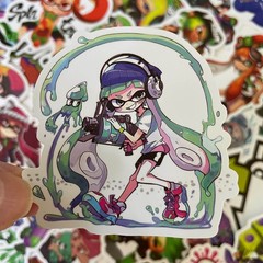 SPLATOON 50 stickers, video game, fantasy computers, water bottle everywhere