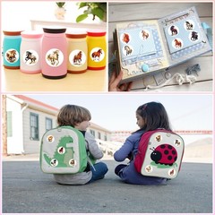 600 Pcs Horse Stickers for Kids- 1.5 Inch Round Stickers Roll 16 Tyles Horse