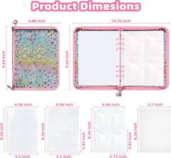 Sticker Storage Organizer, Sticker Organizer Binder Reusable Sticker Book Col…