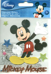 Disney MICKEY MOUSE Walking Ears Disneyland World Stars Title Stickers