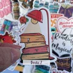 BOOK STICKERS, 20pcs, book lovers, teachers, books FREE shipping*