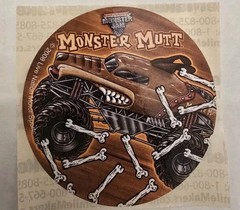 Vintage Smile Makers Monster Truck Jam Stickers Lot of 5 Grave Digger RARE!