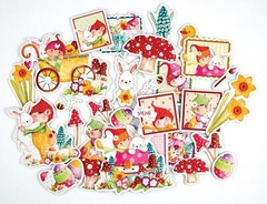 Craft Consortium Chipboard Ephemera 28/Pkg-Let Spring Begin