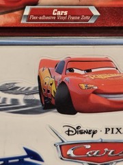 (3) Kids Clings Disney Mickey & Friends, CARS, Tinkerbell Vinyl Frame 4×6 NEW