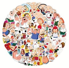 20 FAMILY GUY RANDOM ASSORTED 2″ STICKERS LABELS ANIME PARTY FAVOR GIFT
