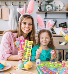 Easter Stickers for Kids – 400 Pcs Easter Basket Stuffers | Easters Gifts Decora