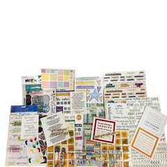Baby Toddler Newborn Scrapbook Stickers Lot Epoxy Words Phrases K&Company