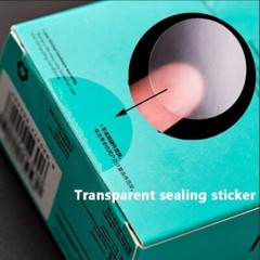 Round Transparent Stickers 500pcs/roll Self Adhesive Sticker Tab Sealer