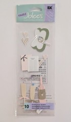 RARE Jolee’s Engagement Marry Me Wedding Proposal Scrapbooking Stickers