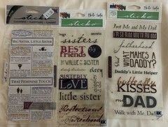 Family Friends Sisters Brothers Grandpa Grandma Reunion Jolee’s Scrapbook Lot