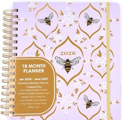 2026-2027 Planner Organizer with Tabbed Sections for Students and Teachers