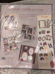 Creative Memories Symmetricks Die Cut Paper 10 X 12 – 8 Sheets 4 Colors OPEN PKG