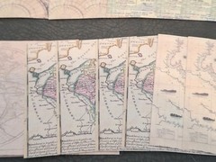 100pc 3 1/4 X 3 1/4 Scrapbook Paper Pack Travel Around The World