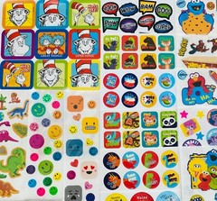 389+ STICKER Lot, Sandylion Hallmark Crafters Corner American Greetings TREND