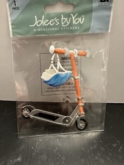 Jolee’s Boutique Scooter Helmet Sticker Scrapbooking