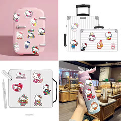 50pc HELLO KITTY – POPCORN Stickers, Great for-Phone, Water Bottle, Laptop, Car
