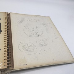Vtg 80s Stickers Album Binder Smurfs Scratch Sniff Puffy Unicorns ET Cabbage Ptc
