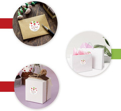 40Pcs Strawberry Thank You Stickers, Thank You Berry Much round Stickers, Sweet