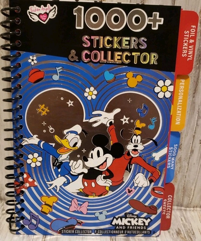 Fashion Angels Mickey and Friends 1000+ Collectible Stickers Book* New