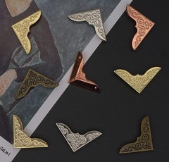 Esquinas de metal para libros protectores esquinas de hierro álbumes de recortes