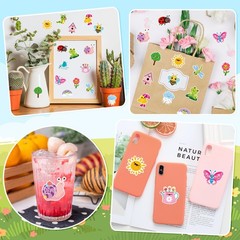 BeYumi Cute Spring Sticker Roll 1000Pcs Spring Cute Cartoon Stickers in 2 Ro…