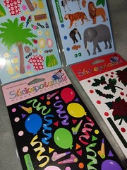 Vintage Stickopotamus Scrapbooking Binder Stickers Lot of 4 New in Package Vtg