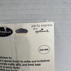 Lot Of 4 New In Package Ratatouille Disney Hallmark Party Stickers Birthday
