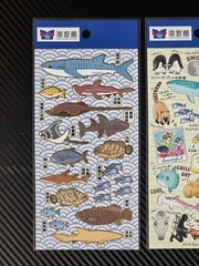 5 Sheets Marine Life & Ocean Animals 3d Puffy Stickers For Kids Scrapbooking