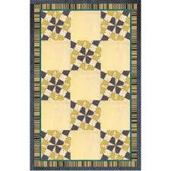 BasiX Patterns COTTAGE GARDEN QUILT PATTERN