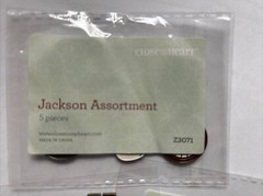 Close to My Heart Embellishments- Jackson Assortment-camping 2pks 10 Total