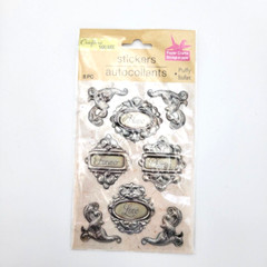 Lot Scrap Booking Material/Stickers Stationary Floral/Victorian/Classic