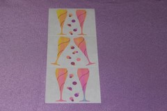 Mrs. Grossman’s RARE Large Sheet Vintage 1986 Opal Champagne Glasses Stickers!