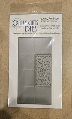 LOT 6 ELIZABETH CRAFT DESIGNS UCHI’S CRAFTY CUTT CARD TAG FRAME DIE SCRAPBOOKING