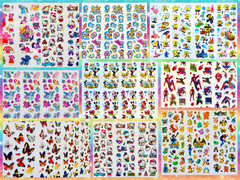 565+ STICKER Kit, Play All Day Bundle | Movie Video Game Cartoon Character Theme