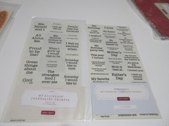 NEW! Vintage Mixed Lot Close To My Heart My Acrylix Stamps Stickers Felt Button