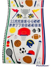 Mrs Grossman’s Lot of 27 Vintage ‘All Star Sports’ Sticker Sheets 6″ x 9″