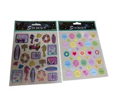 Lot of 23 Nicole Quality Value Scrapbook Sticker Packs No Dupes Various Themes